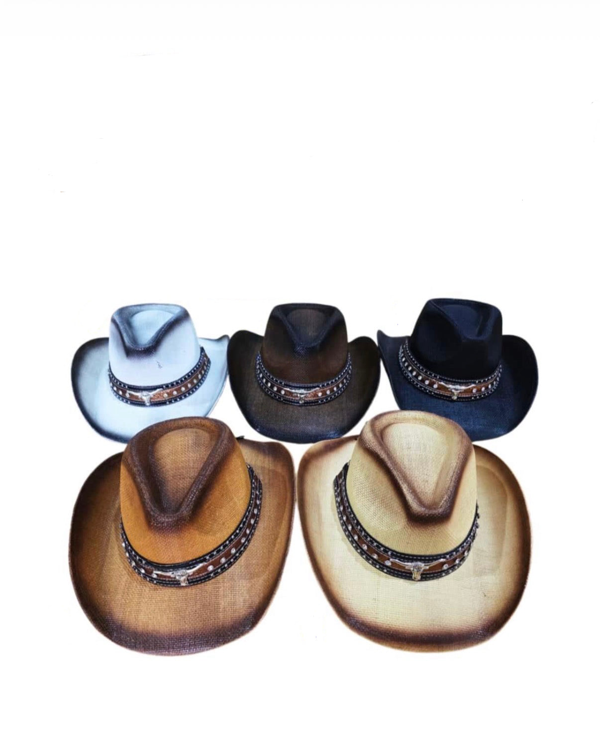 Bull Design Mexican Cowboy Hat
