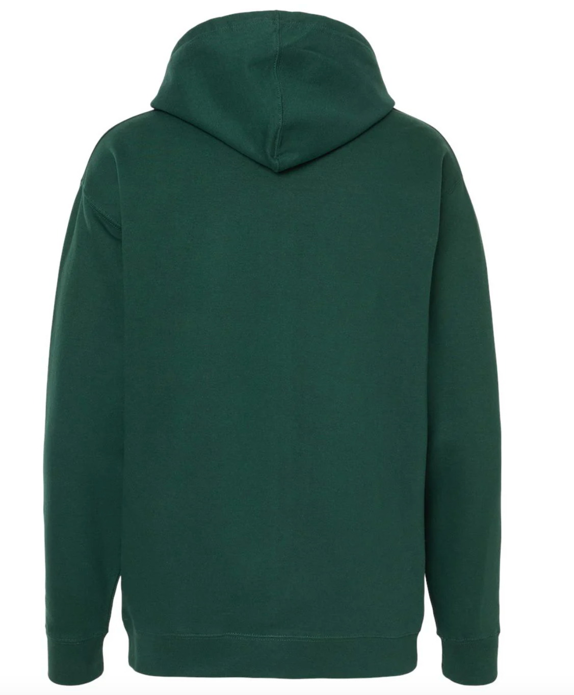 Mid Weight Pullover Hoodie (Forest Green)