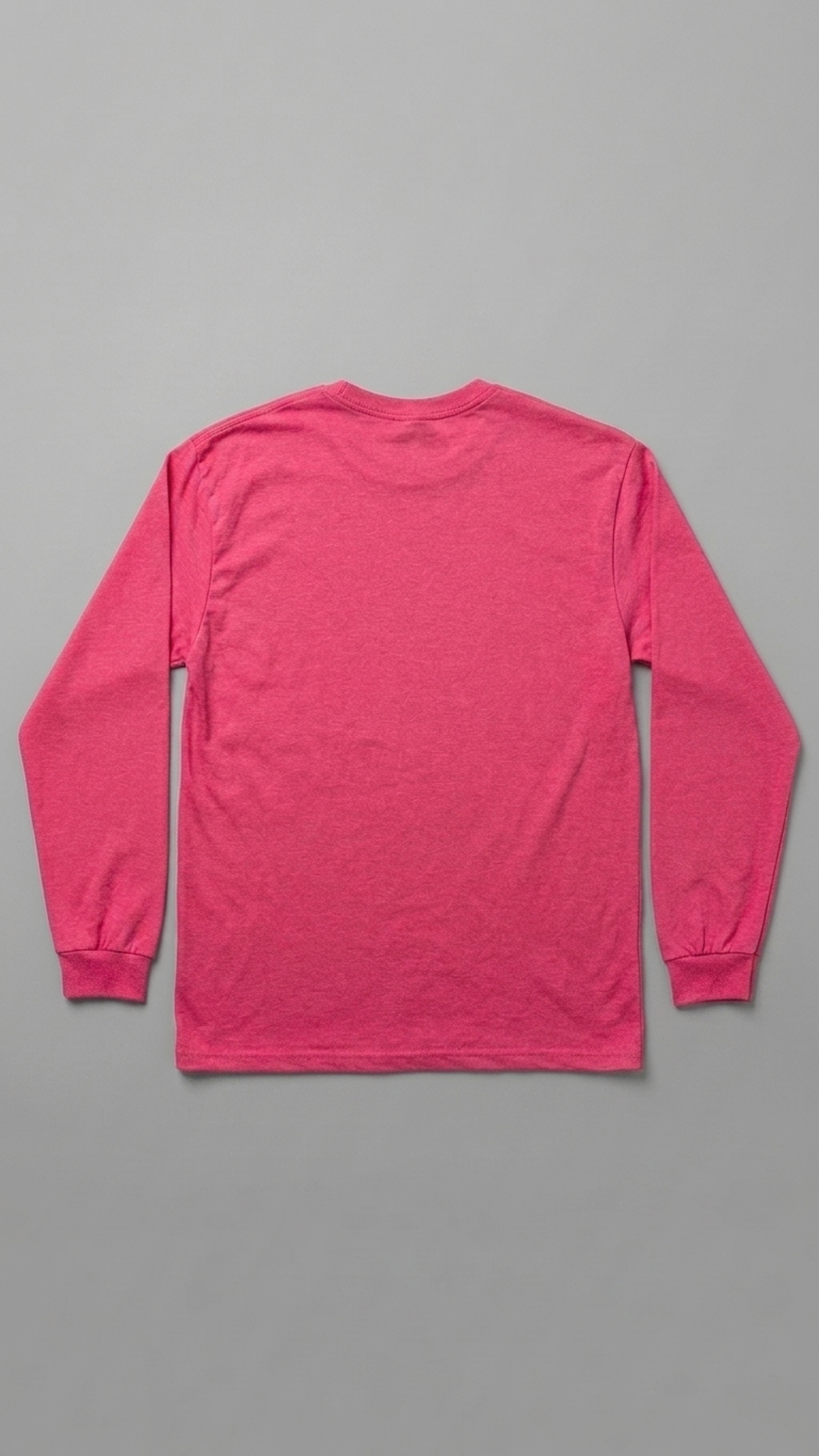 Long Sleeve Crew Neck T-Shirts Assorted Colors