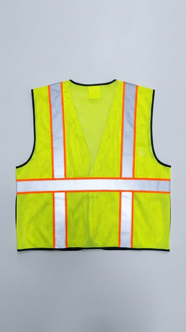 Safety Green Hi-Vis 2-Tone Vest Class 2