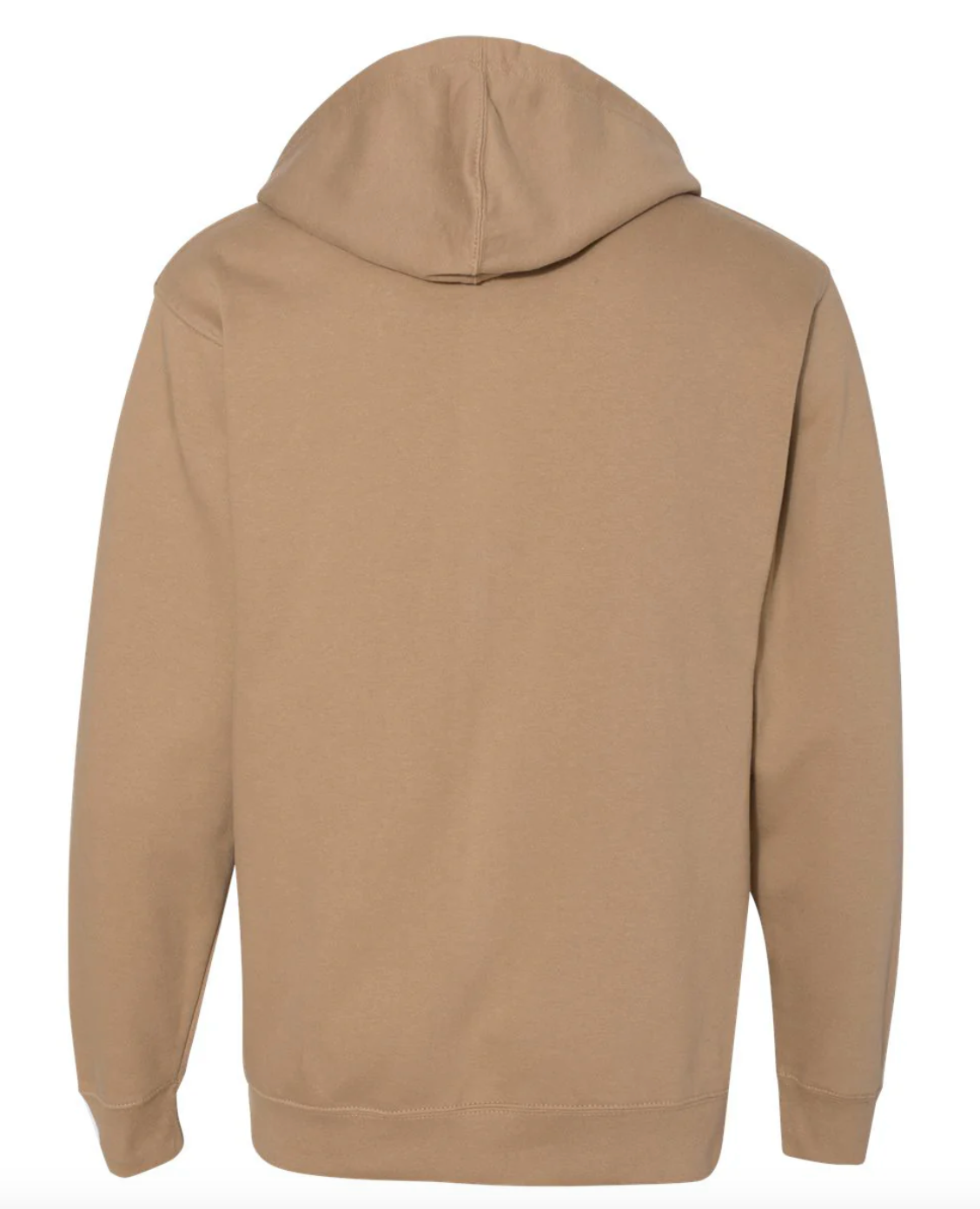 sand stone hoodie on a white background