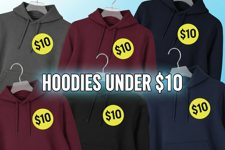 hoodies under $10 collection