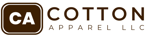 Cotton Apparel Logo with text