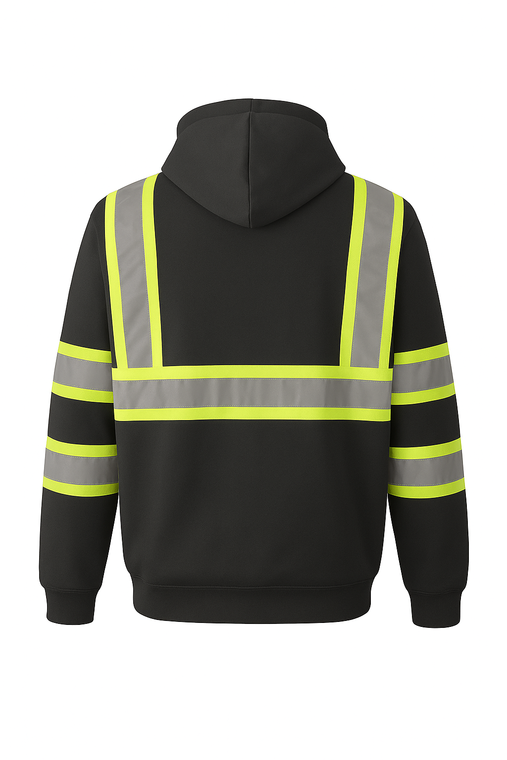 Neon Hi-Vis Construction Pullover Hoodie