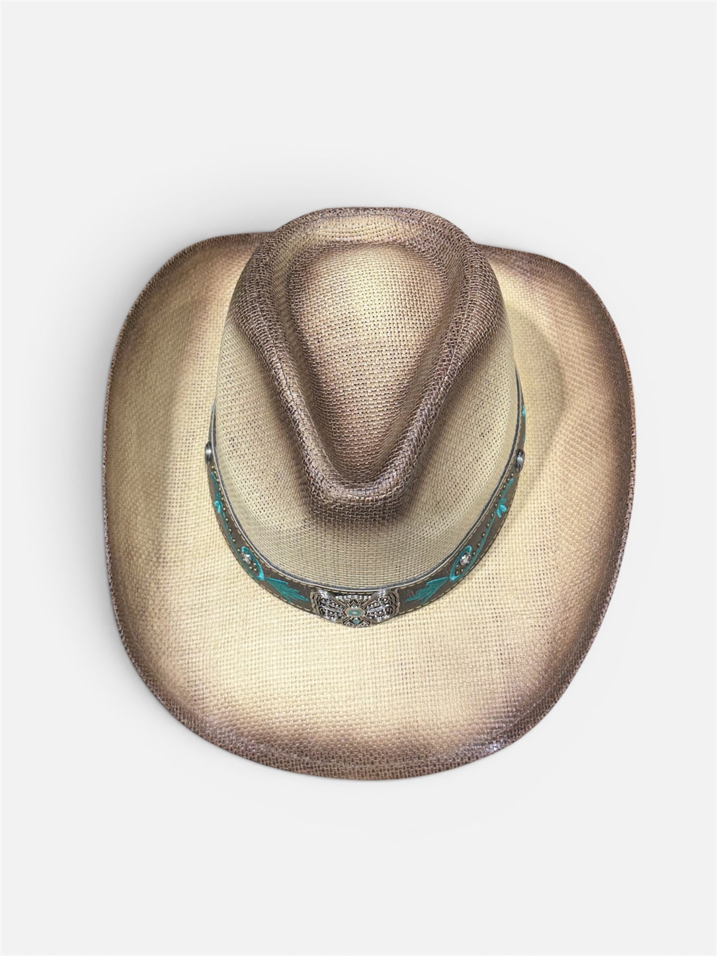 Faded Design Mexican Cowboy Hat