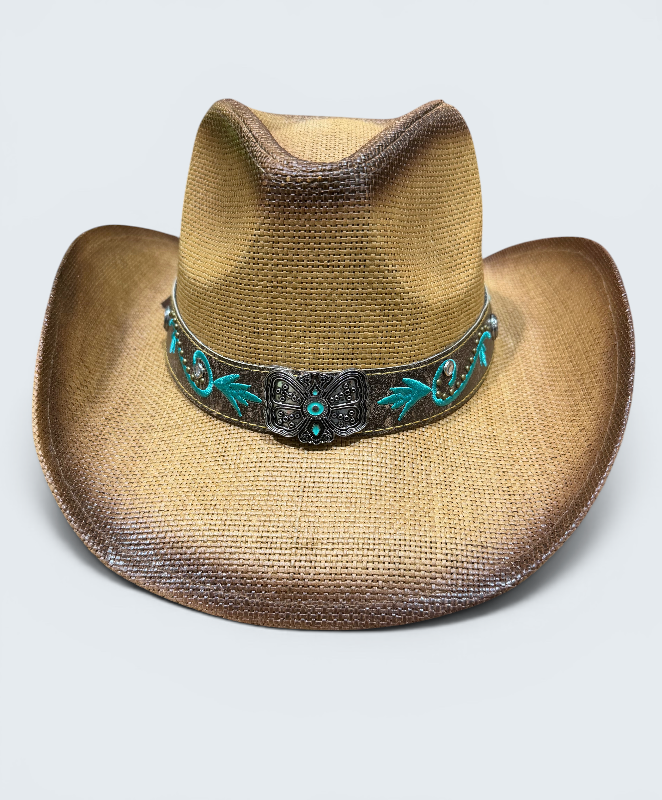 Faded Design Mexican Cowboy Hat