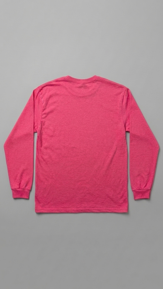 Long Sleeve Crew Neck T-Shirts Assorted Colors