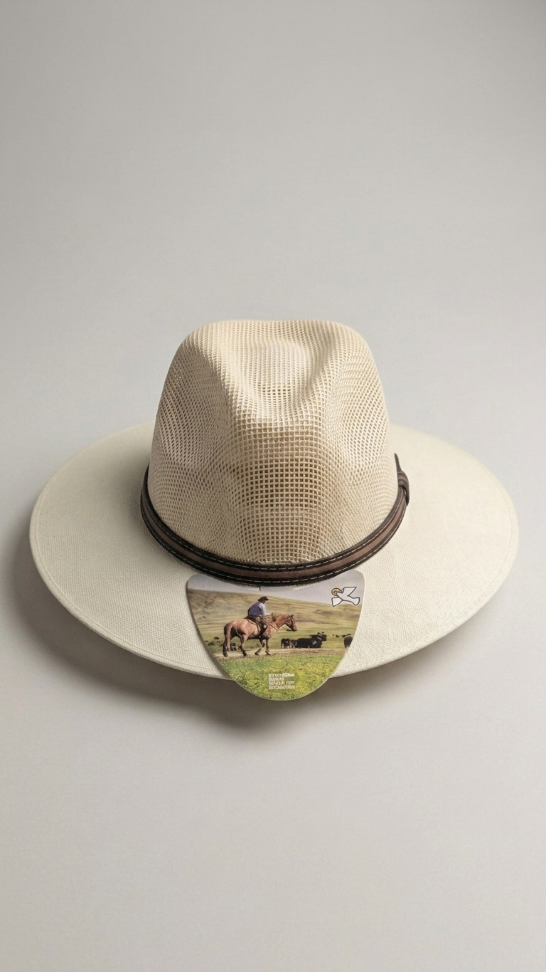 Beige Mexican Cowboy Hat