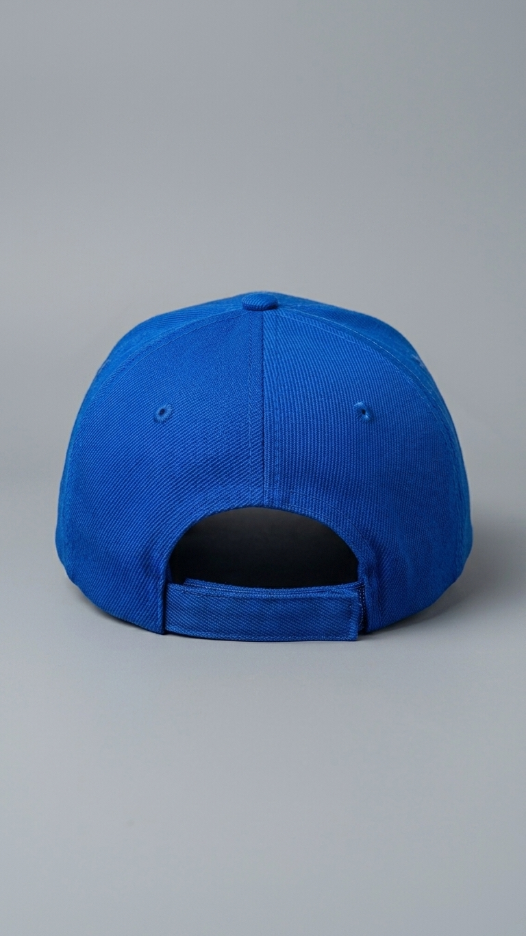 royal Blue baseball cap on a gray background
